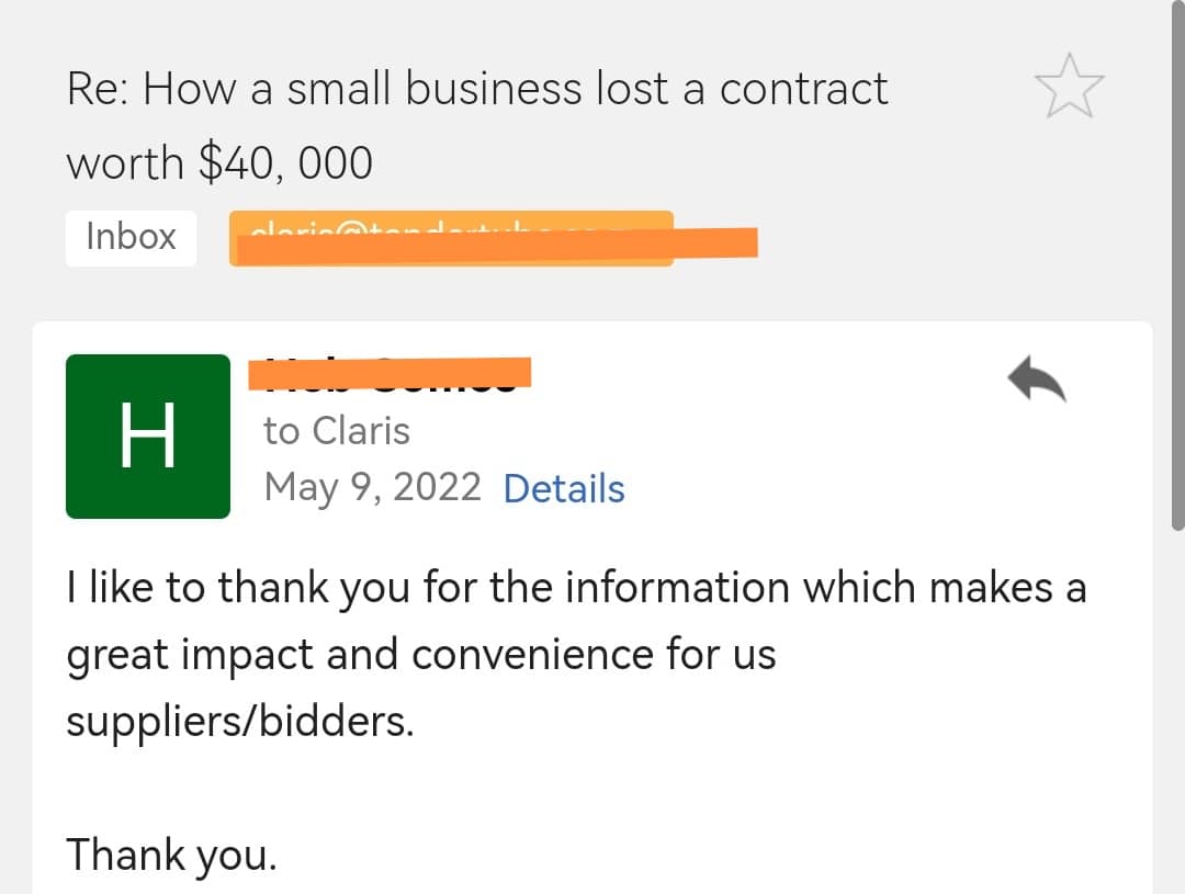 Tendertube  Testimonial 2